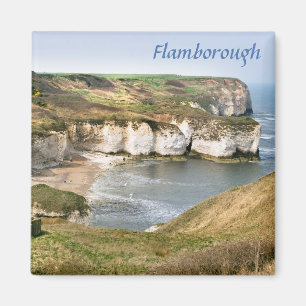 Aimant Flamborough en photo est de souvenir de Yorkshire