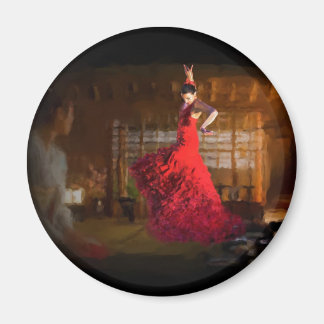 Aimant Flamenca allume une maison de thé à Tokyo, Japon
