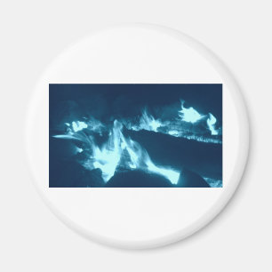 Aimant Flamme bleue