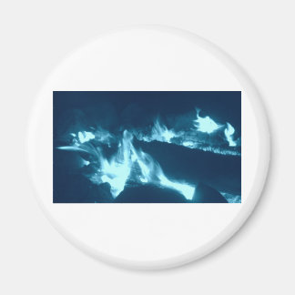 Aimant Flamme bleue