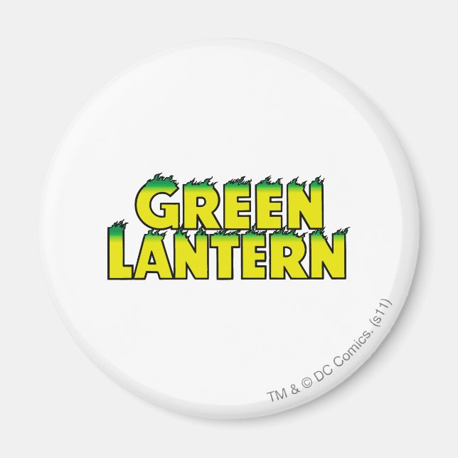 Aimant Flammes du logo jaune (Devant)