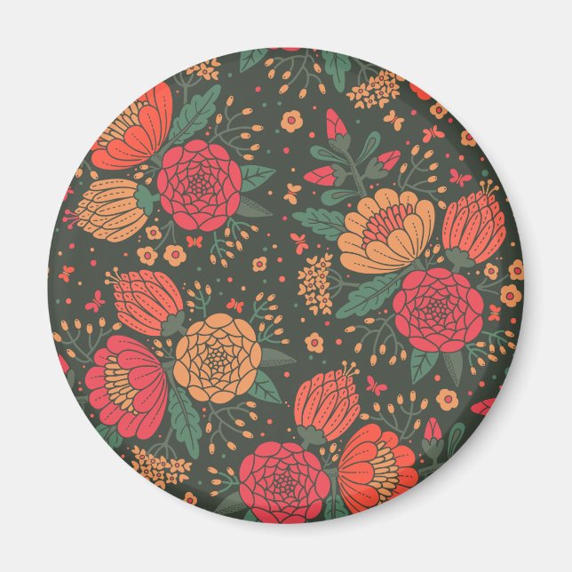 Aimant fleur (Devant)