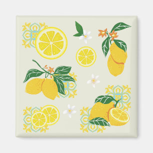Aimant Fleur de Citron