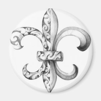 Aimant fleur de lis