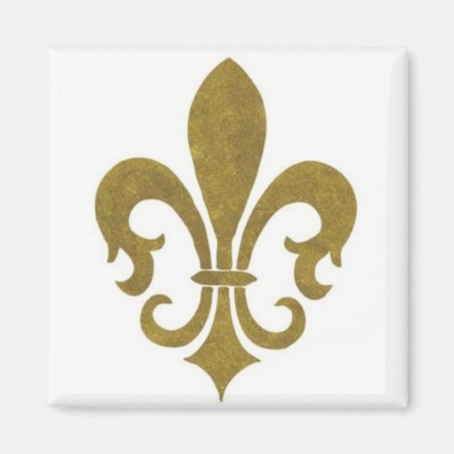 AIMANT FLEUR DE LIS (Devant)