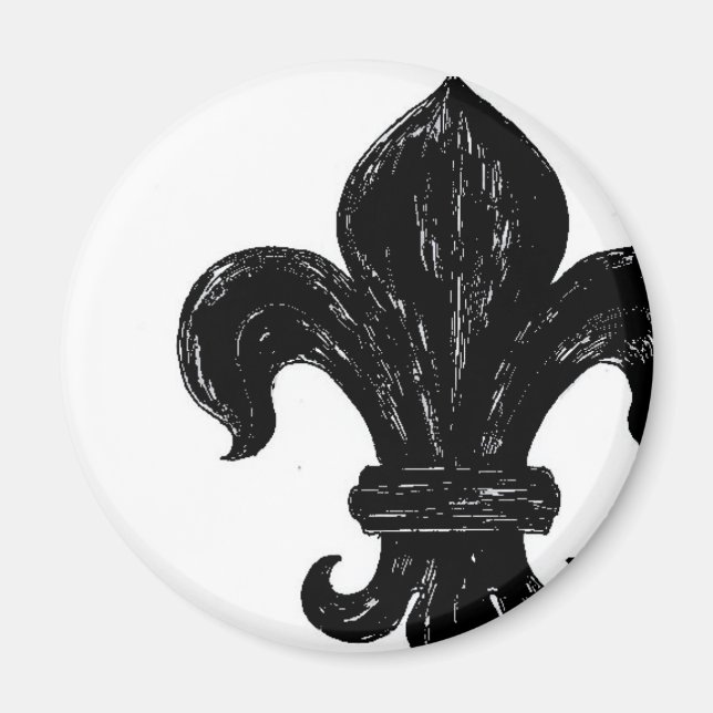 Aimant Fleur de lis (Devant)