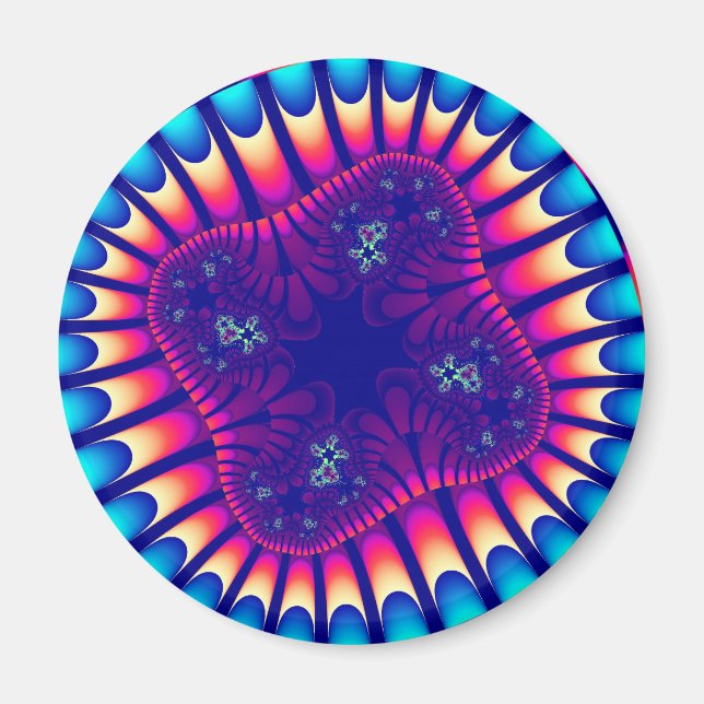 Aimant Fleur de mer de corail (Devant)