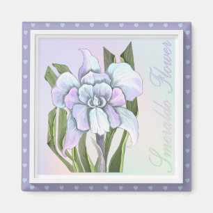 Aimant fleur de Smeraldo