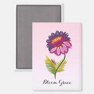 Aimant Fleur isolée