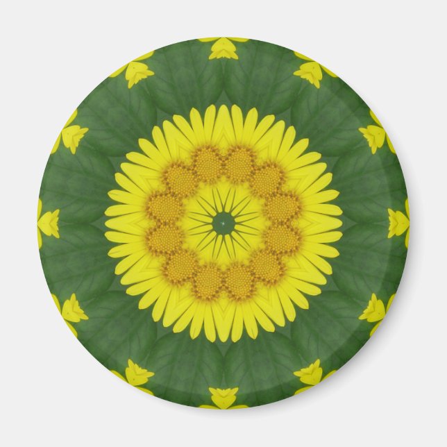 Aimant Fleur Mandala 05 (Devant)
