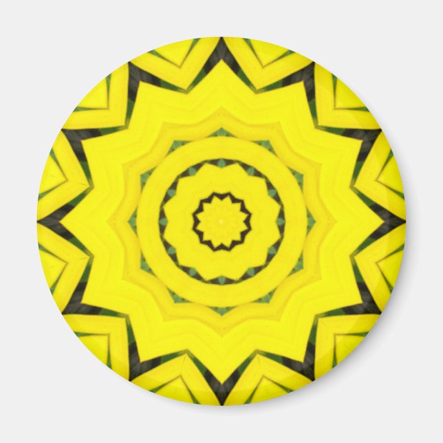 Aimant Fleur Mandala 08 (Devant)