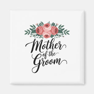 Aimant Fleur Mère Du Wedding shower Groom Maman De