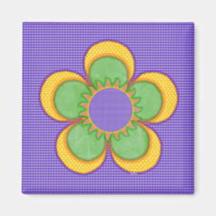 Aimant Fleur Sunburst