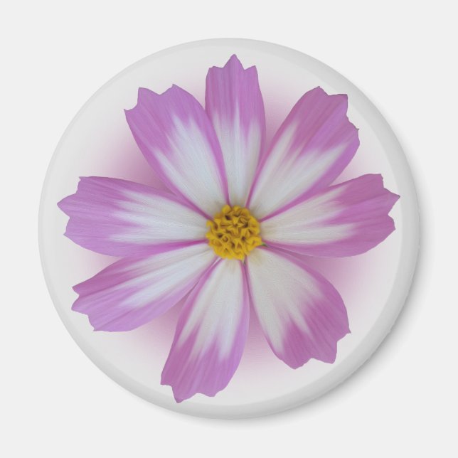 Aimant Fleur violette claire (Devant)