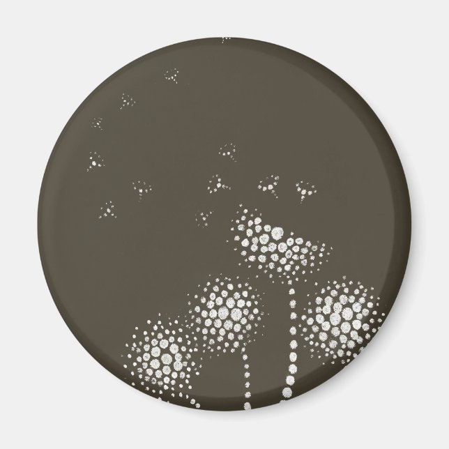 Aimant fleurs (Devant)