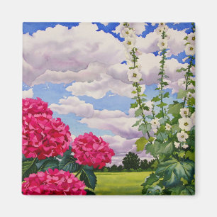 Aimant Fleurs au bord d'un pré 2008