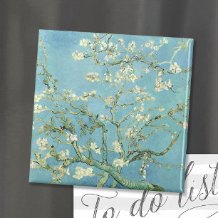 Aimant Fleurs d'amandes Vincent Van Gogh
