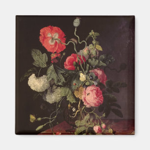 Aimant Fleurs dans un vase en verre, 1667