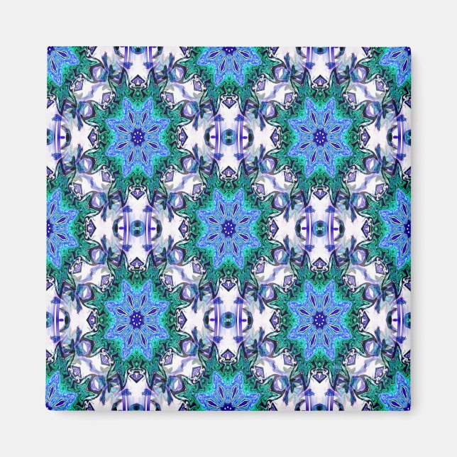 Aimant Fleurs de glace..... (Devant)