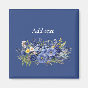 Aimant Fleurs de printemps, MODÈLE,