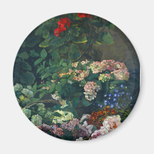 Aimant Fleurs de printemps Monet