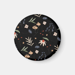 Aimant Fleurs d'eau simples 1