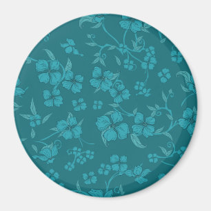 Aimant Fleurs déplaisantes Motif 9