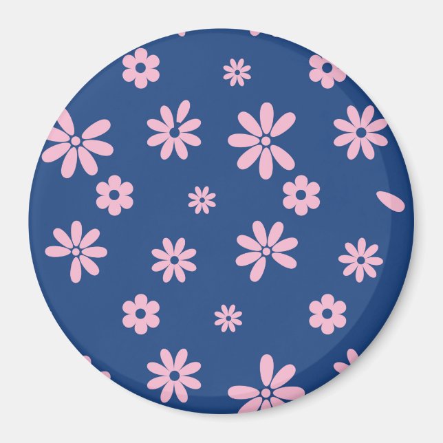 Aimant Fleurs et pétales 13 (Devant)