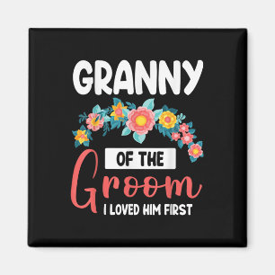 Aimant Fleurs Heureux Mariage Granny De La Pièce J'Ai Aim