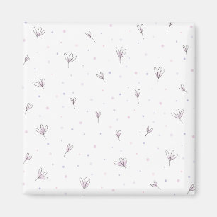 Aimant Fleurs Lilac