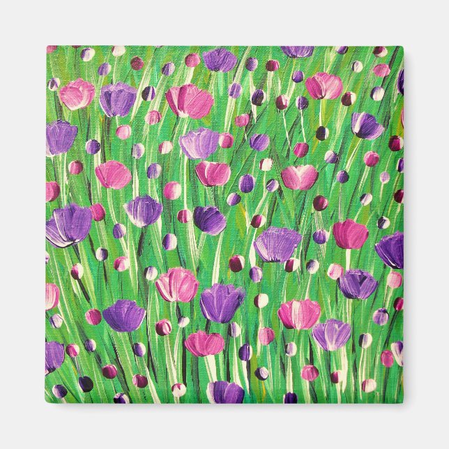 Aimant Fleurs Sur La Parade (Devant)
