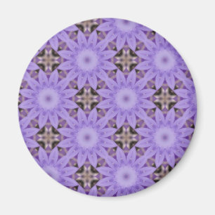 Aimant Fleurs violettes