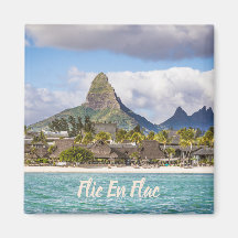 Flic en flac Plage Maurice Souvenir