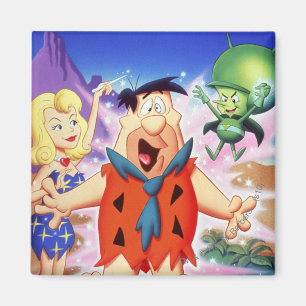 Aimant Flintstone de Fred sous un charme