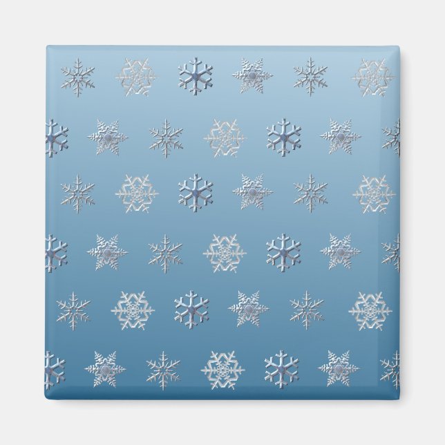 Aimant Flocon de neige (Devant)