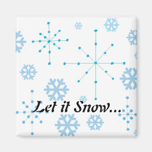 Aimant Flocons de neige, Qu'il neige