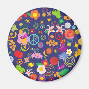 Aimant Floral boho