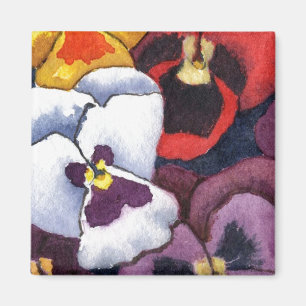 Aimant floral "Pansy #2"