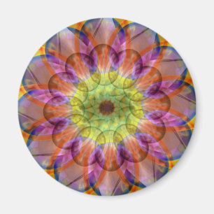 Aimant Floramoeba Star Mandala