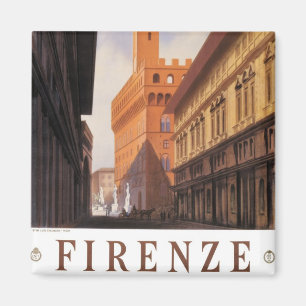 Aimant Florence, Florence, Palazzo Vecchio, Italie Vintag