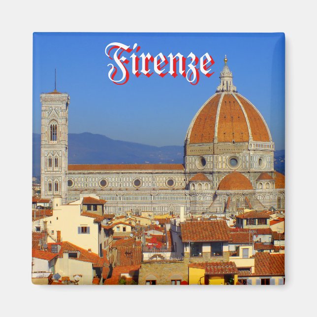 Aimant Florence - Père Noël Maria del Fiore (Devant)