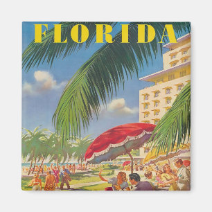 Aimant Floride Retro