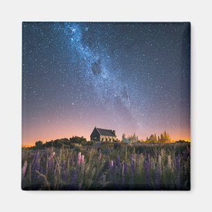 Aimant Flowers (homonymie)   Lupines Blooming Lake Tekapo