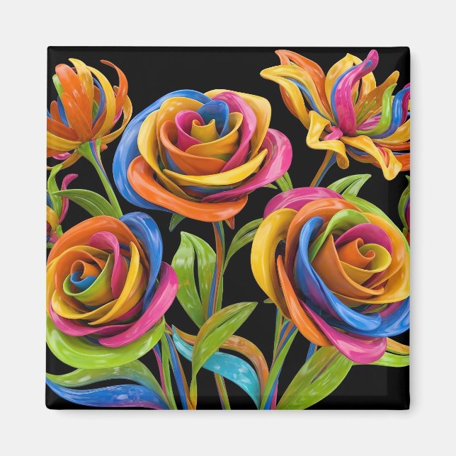 Aimant Flowers of the mind (Devant)