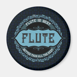 Aimant Flute Best Music Note Circle