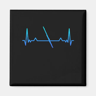Aimant Flute Marching Band Heartbeat Maman Cadeau