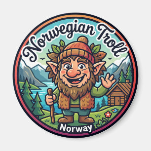 Aimant Folklore norvégien des trolls Norvège