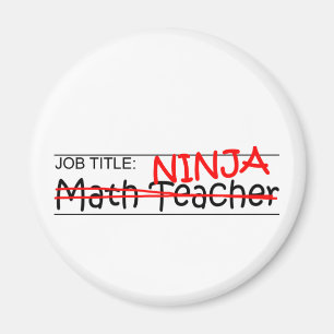 Aimant Fonction Ninja - professeur de maths