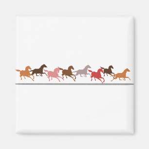 Aimant Fonctionnement de chevaux sauvages