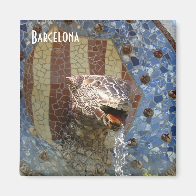 Aimant Fontaine de Lion (Devant)